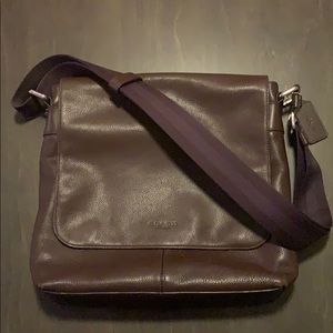 Men’s gently used Coach Crossbody Bag